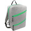 Cestovní batoh Izera 40 x 20 x 25cm - Šedý-Zelený