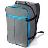 Cestovní batoh Dalalven 40 x 20 x 25 cm - Šedý-Modrý