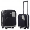 Kabinový Cestovní Kufr VER - Černý-Grafitový