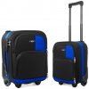 Kabinový Cestovní Kufr VER - Černý-Modrý