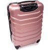 Kabinový Cestovní Kufr ALBION - Prášek Růžový