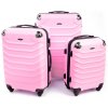 Kabinový Cestovní Kufr ALBION - Prášek Růžový