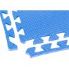 Silná pěnová podložka pod bazén 104 x 206 cm modrá, sada 8 dílků puzzlí 50 x 50 cm