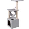 Škrabadlo pro kočky - šedé - vzor 003