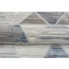 Koberec Modern Rugs Hane 460 - světle šedý a tmavě modrý