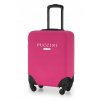 Pružný obal na kufr - Růžový
