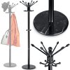 Stojící věšák na oblečení - Černý - vzor 4