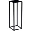 Stojan na květiny 60 x 20 x 20 cm černý