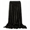 Hrubá hřejivá deka DECO, oboustranný přehoz, na postel, nebo pohovku, 200x220 cm, černá8