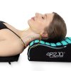 Akupresurní masážní podložka s polštářem ERGO XL 110x42 cm černo-tyrkysová5