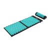 Akupresurní masážní podložka s polštářem XL 110x42 cm černo-tyrkysová7