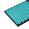 Akupresurní masážní podložka s polštářem XL 110x42 cm černo-tyrkysová6