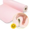 Protiskluzová podložka na cvičení  TPE 1 cm růžová