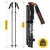Trekové hole PRO+ – oranžové