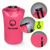 Voděodolný pytlík 30 litrů TSUNAMI – růžový