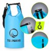 Voděodolný pytlík 10 litrů TSUNAMI – modrý
