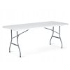 Skládací cateringový stůl 180 cm – bílý