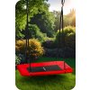 Dětská zahradní houpačka ČAPÍ HNÍZDO 110 x 70 cm – červená