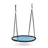 Závěsná houpačka BOCIANÍ HNÍZDO 100 cm – modrá