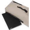 Městský voděodolný batoh Roll-Top s kapsou na notebook – Světle Béžový