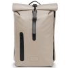 Městský voděodolný batoh Roll-Top s kapsou na notebook – Světle Béžový