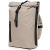Městský voděodolný batoh Roll-Top s kapsou na notebook – Světle Béžový