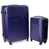 Sada cestovních kufrů - 2v1 - BLOCK - Tmavě Modrý