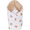 Oboustranná zavinovačka pro miminka MINKY 80x80 cm, vzor 701