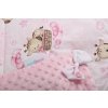 Oboustranná zavinovačka pro miminka MINKY 80x80 cm, vzor 750