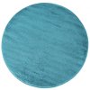 Kulatý koberec Jednobarevný ONE COLOR Modrý