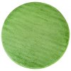 Kulatý koberec Jednobarevný ONE COLOR Zelený
