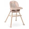 Jídelní židlička 3v1 MODERN – růžová
