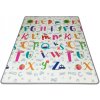 Pěnová oboustranná podložka 150x180 m hory+abeceda
