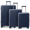 Cestovní kufr z polykarbonátu MONTE CARLO – tmavě modrý