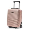Cestovní kufr kabinový malý ANTALYA – růžový