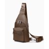 Batoh na jedno rameno SLING BAG – hnědý