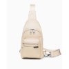 Batoh na jedno rameno SLING BAG – světle béžový
