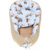 Oboustranné hnízdečko - kokon pro miminko 6v1, vzor 737