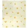 Pěnová skládací oboustranná podložka 120x180 cm sluníčka a měsíčky+tvary