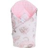Oboustranná zavinovačka pro miminka MINKY 80x80 cm, vzor 723