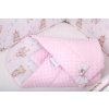 Oboustranná zavinovačka pro miminka MINKY 80x80 cm, vzor 749
