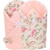 Oboustranná zavinovačka pro miminka MINKY 80x80 cm, vzor 730