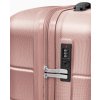 Cestovní kufr z ABS CAIRO – rose gold