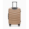 Cestovní kufr z ABS CAIRO – zlatý