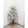 Umělý vánoční stromek na kmínku – Zasněžený smrk