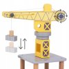 Pohyblivý přístavní jeřáb s magnetickým navijákem a doplňky  Objevte hračku, která přináší hodiny tvořivé zábavy! Tento dřevěný přístavní jeřáb s magnetickým navijákem je perfektní volbou pro malé stavitele a milovníky vlaků, lodí a techniky. Děti se díky němu přenesou do rušného přístavu, kde mohou nakládat a vykládat kontejnery, řídit pohyb vozidel a vymýšlet nekonečné herní scénáře.  Realistická zábava jako v opravdovém přístavu Hlavním prvkem sady je velký, dvoupatrový, otočný jeřáb, který se může otáčet o 360°. Je vybaven pohyblivým ramenem a silným magnetem na konci navijáku, díky kterému lze snadno zvedat dřevěné kontejnery. Děti mohou přesouvat náklad z loďí na vagony nebo kamion a zpět – přesně jako skuteční pracovníci v přístavu!  Jeřáb umožňuje pohyb nahoru–dolů i dopředu–dozadu, čímž podporuje rozvoj přesnosti a koordinace pohybů.  Bohatá sada příslušenství Součástí balení je vše potřebné pro okamžitou hru: - 1 velký, pohyblivý přístavní jeřáb s navijákem a magnetem - 1 lokomotiva - 2 vagony - 1 kamion - 1 přívěs - 1 loď – nákladní frachtovní loď pro 12 kontejnerů - 12 magnetických kontejnerů Základní deska má otvory pro koleje, takže lze sadu snadno rozšířit o další železniční prvky a vytvořit celý přístavní komplex.  Vzdělávací přínosy Tato hračka je nejen zábavná, ale také rozvíjí mnoho důležitých dovedností: - rozvíjí oko-ruka koordinaci - trénuje přesnost a trpělivost - podporuje kreativitu a prostorovou představivost - posiluje sebedůvěru dítěte - učí pečlivosti a logickému myšlení  Bezpečná a ekologická Jeřáb je vyroben z jalovcového a lipového dřeva a MDF desky. Všechny části mají hladké, zaoblené hrany a jsou natřeny netoxickými barvami. Hračka splňuje přísné evropské normy CE a EN71, takže je zcela bezpečná pro děti a zároveň šetrná k životnímu prostředí.  Specifikace: - Věk: od 3 let - Rozměry: 24 × 34 × 35 cm - Materiál: jalovcové a lipové dřevo, MDF, kov, plast - Obsah sady: jeřáb, lokomotiva, 2 vagony, kamion, přívěs, loď, 12 kontejnerů - Certifikáty: CE, EN71  Tento pohyblivý přístavní jeřáb není jen hračka – je to malý svět techniky, logistiky a fantazie, který rozvíjí dovednosti i představivost každého malého objevitele.