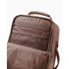 Cestovní batoh s kapsou RFID JETZY – hnědý