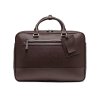 Elegantní taška na notebook 17" z ekologické kůže – hnědá