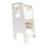 Montessori kuchyňský pomocník Kitchen Helper QUACK STEP – bílý