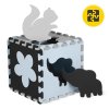 Edukační podložka PUZZLE 150 × 150 cm – modrá
